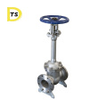 Best Selling LNG CO2 02 N2 Stainless Steel Temperature  Gate Valve